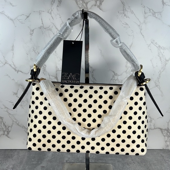 ZAC Zac Posen Handbags - ZAC Zac Posen Dotted Calf Hair Crossbody Bag